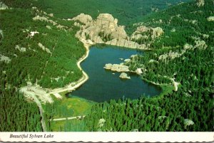 South Dakota Black Hills Aerial View Sylvan Bridge