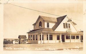 Wells ME Wells Wonder View Grill on US #1 RPPC Postcard