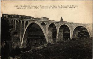 CPA PÉLUSSIN - Viaduc de la ligne de PÉLUSSIN a Macias - Longueur (510222)