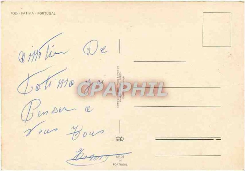 Old Postcard Fatima Portugal