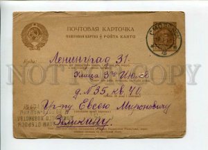 3117588 RUSSIAN 1930 POSTAL stationery Overprint of Advertising