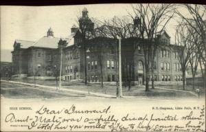 Little Falls NY High School TUCK c1905 Postcard