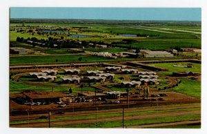 Postcard Diamond Inn Wichita Kansas Standard Aerial View Card 