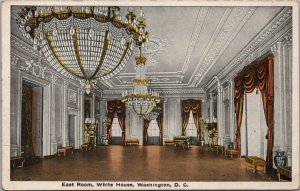 East Room White House Washington DC Postcard PC512