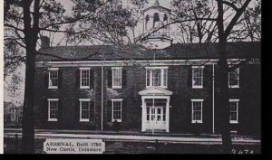 Delaware New Castle, The Arsenal Built 1798 Dexter Press Archives