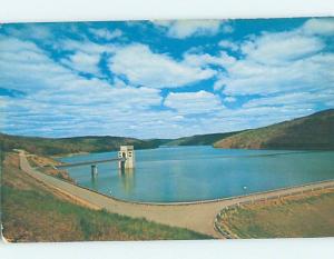 Pre-1980 DAM SCENE Clarion Dam - Near Oil City Pennsylvania PA G6391