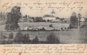 RAMSBERGS OREBRO COUNTY SWEDEN~KVRKOBY~1900s PHOTO POSTCARD