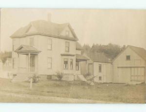 Old rppc BUILDING SCENE Architecture Postcard AB0941