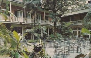 Louisiana New Orleans Brennan's French Restaurant Patio 1969