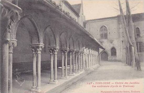 France Toulouse Cloitre des Jacobins Vue Exterieure