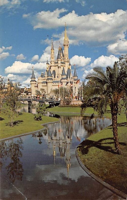 Cinderella Castle fantasyland Disneyland, CA, USA Disney Unused 