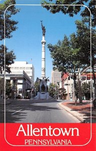 Soldiers and Sailors Monument Allentown, Pennsylvania PA  