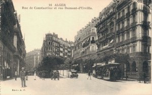 Algeria Alger Algiers Rue de Constantine and rue Dumont d´Urville 06.23
