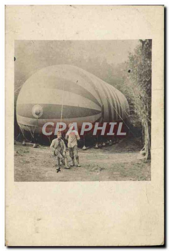 PHOTO CARD Aviation Zeppelin Airship