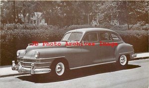 1946 Chrysler Saratoga or New Yorker 4-Door Sedan, Card No 61-J