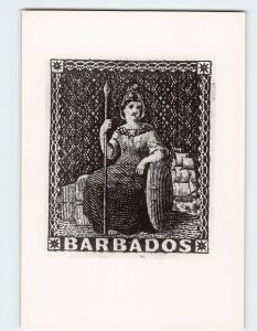 Postcard Barbados, The British Museum, London, England