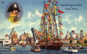 Florida Tampa Gasparilla Entering Harbor