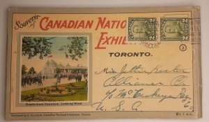 Postcard Canada - Souvenir folder of Canadian National Exhibition  1929