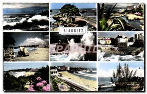 Old Postcard Biarritz