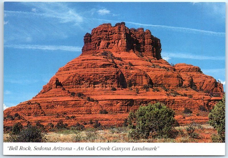 Postcard - Bell Rock, An Oak Creek Canyon Landmark - Sedona, Arizona