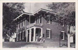 Illinois Galena Grant Memorial Home Real Photo RPPC