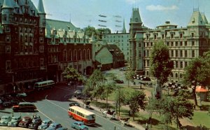 Canada - QC, Quebec City. Place D'Armes