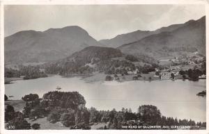 HEAD OF ULLSWATER AND GLENRIDDING UK PHOTO POSTCARD c1956