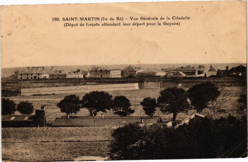 CPA St-MARTIN (ILE-de-RÉ) - Vue Générale de la Citadelle (Dépot (242231)