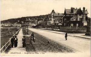 CPA Deauville Perspective des Villas FRANCE (1286407)