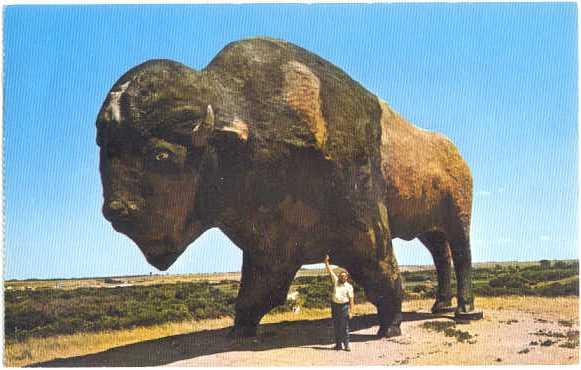 World's Largest Buffalo, Jamestown North Dakota ND