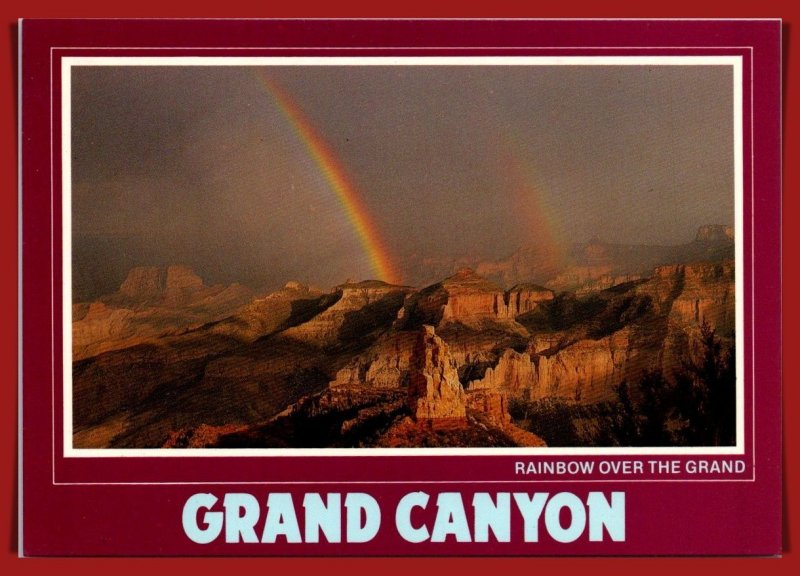 Arizona,  Grand Canyon - Rainbow Over The Grand  - [AZ-422X]
