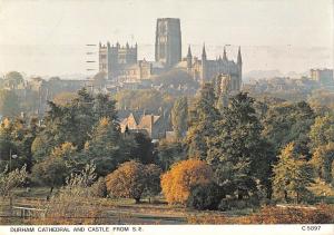B102139 durham cathedral and castle from s  e  uk