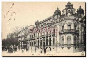 Old Postcard Bank Caisse d & # 39Epargne Toulouse