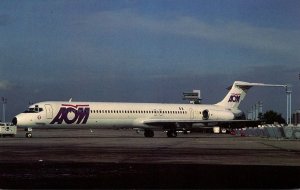 AOM French Airlines McDonnell Douglas MD-83 At Orly Airport Paris