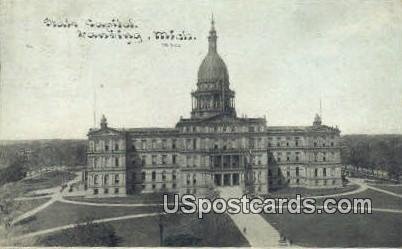 State Capitol in Lansing, Michigan