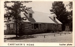 Real Photo Postcard Caretaker's Home Religious in/near St. Thomas Pennsylvania