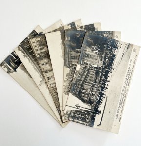 RPPC July 4 Independence Day In Paris Lot Of 6 Parade 1918 Postcards PCBG12B