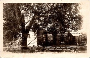 Missouri Original Mark Twain Cabin Real Photo