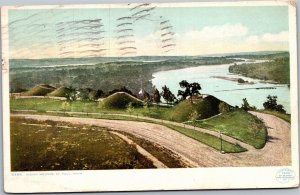 Postcard MN St. Paul Indian Mounds