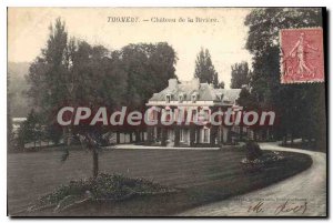 Postcard Old Thomery Chateau De La Rivere