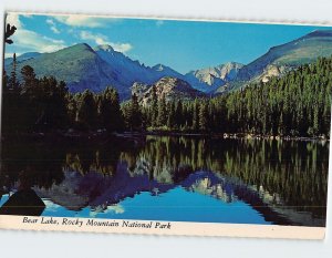 Postcard Bear Lake, Rocky Mountain National Park, Colorado