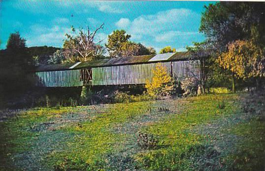 Covered Bridge Old Shotts Bridge Vermont