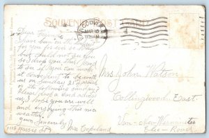 c1909 Vancouver British Columbia Canada Postcard Court House Exterior Building