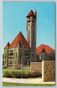 Union Station, St Louis, Missouri, Vintage Chrome Postcard, NOS