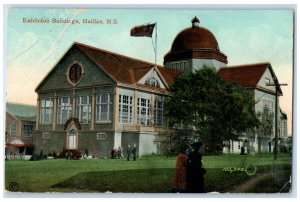 c1910 Exhibition Buildings Halifax Nova Scotia Canada Antique Postcard