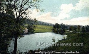 Lovers Lake, Woodlawn Park - Saratoga Springs, New York