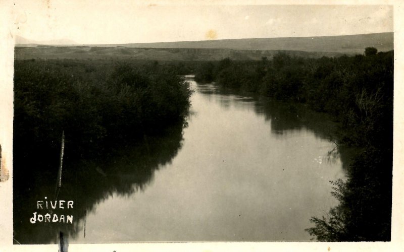 Israel - The River Jordan    *RPPC