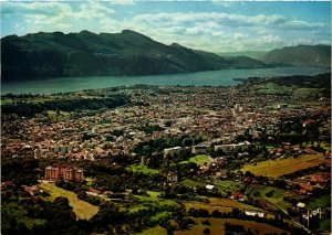CPM AIX-les-BAINS - Vue générale sur la Ville et le Lac (216912)