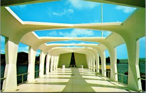 Vtg USS Arizona Memorial Pearl Harbor Hawaii HI Unused Postcard