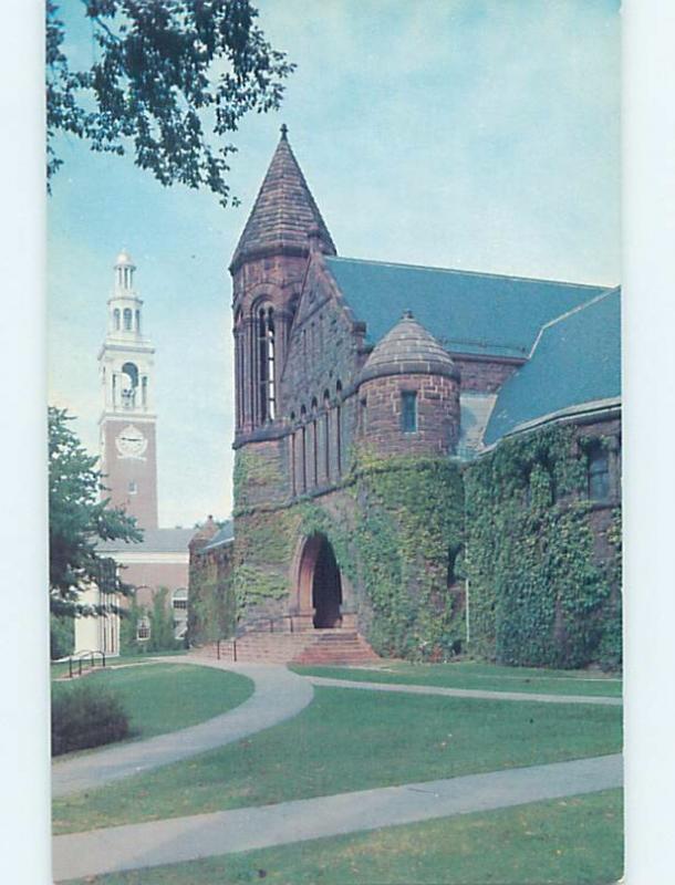 Unused Pre-1980 UNIVERSITY CHAPEL Burlington Vermont VT A7652